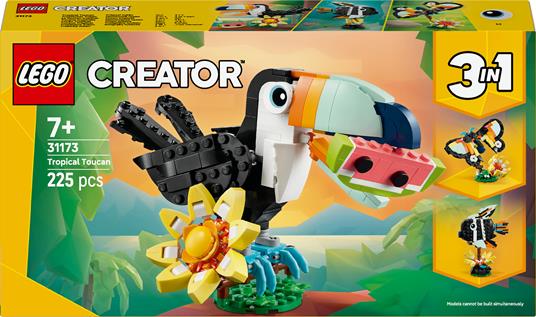 LEGO Creator (31173). Animali selvatici: tucano tropicale