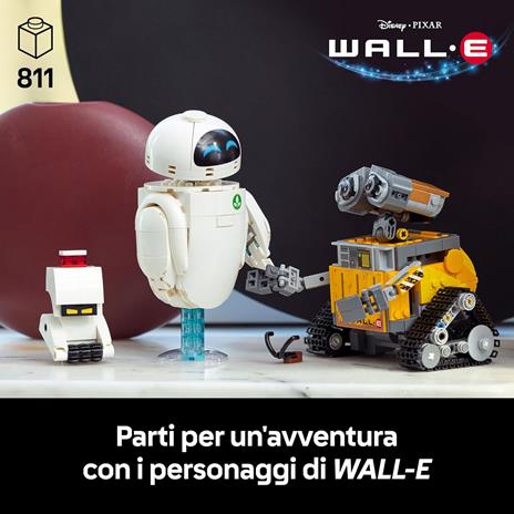 LEGO Disney Pixar 43279 WALL-E e EVE - 2
