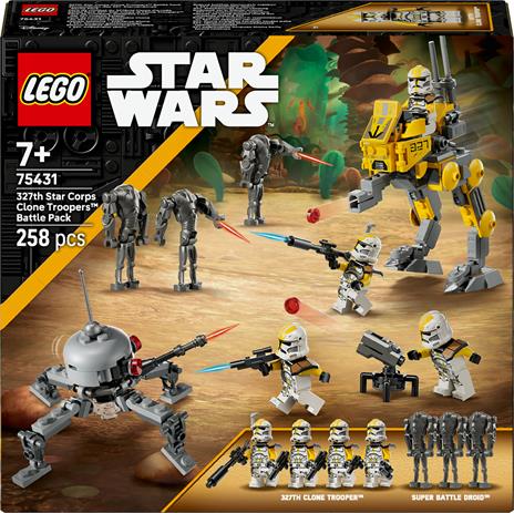 LEGO Star Wars Battle Pack 327° Star Corps di Clone Troopers
