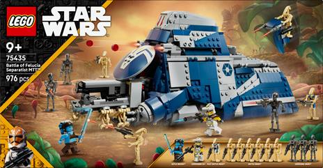 LEGO Star Wars (75435). MTT separatista Battaglia di Felucia - 10
