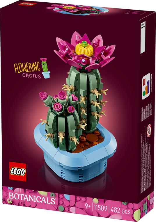 LEGO Botanicals (11509). Cactus in fiore - 8