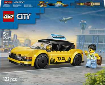 Giocattolo LEGO City Great Vehicles (60487). Taxi giallo LEGO