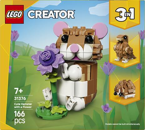 LEGO Creator Simpatico criceto con fiore - 11