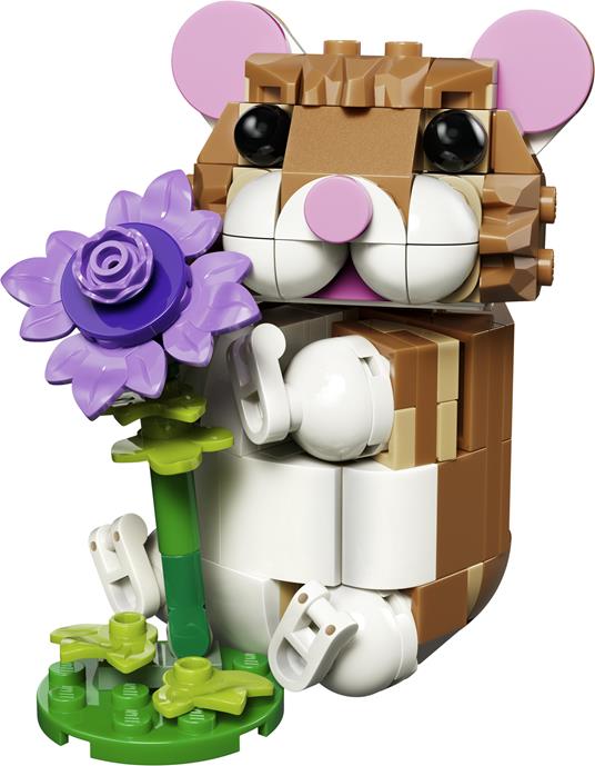 LEGO Creator Simpatico criceto con fiore - 2