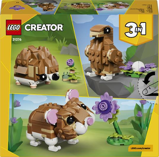 LEGO Creator Simpatico criceto con fiore - 8