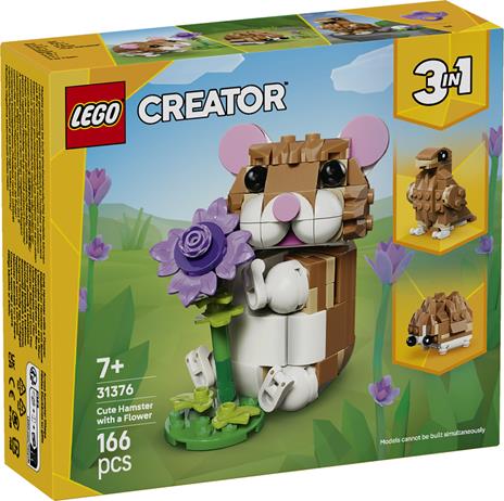 LEGO Creator Simpatico criceto con fiore - 9