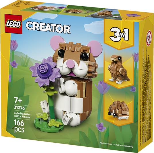 LEGO Creator Simpatico criceto con fiore - 10