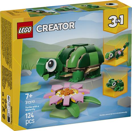 LEGO Creator (31377). Tartaruga con fiore di ninfea - 9