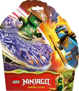 Giocattolo LEGO NINJAGO (71849). Nya contro Spinner Mostro della Mutazione LEGO