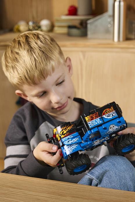 LEGO Technic (42219). Monster Jam Grave Digger Fuoco e Ghiaccio - 4