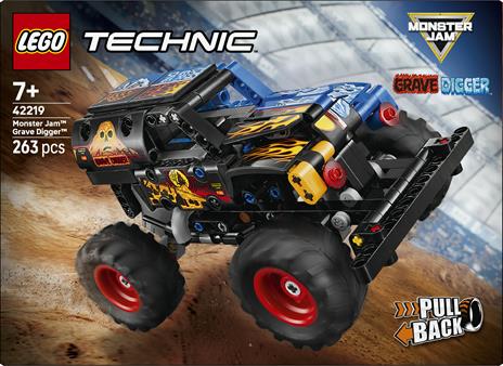 LEGO Technic (42219). Monster Jam Grave Digger Fuoco e Ghiaccio - 10
