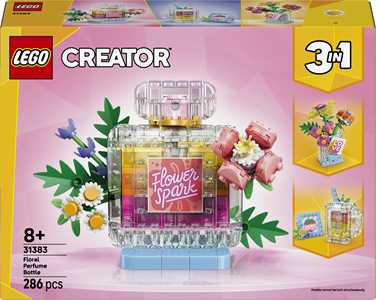 Giocattolo LEGO Creator (31383). Boccetta di profumo con decorazione floreale LEGO