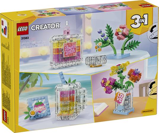 LEGO Creator (31383). Boccetta di profumo con decorazione floreale - 10
