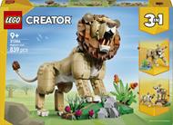 LEGO Creator (31386). Animali selvatici: Leone Maestoso