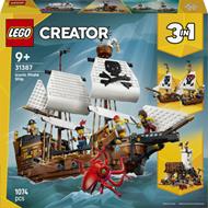 LEGO Creator (31387). Iconica nave da pirata