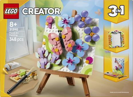 LEGO Creator (31390). Dipinto floreale decorativo - 10