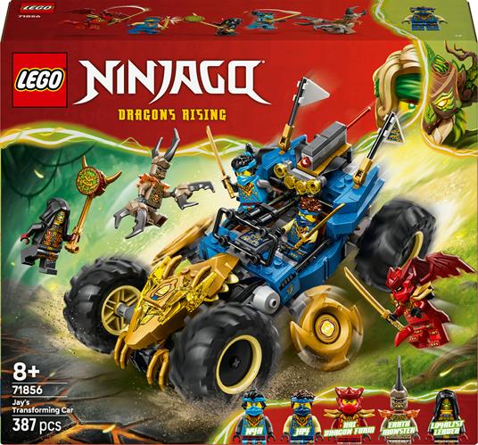 LEGO Ninjago (71856). Auto mutaforma di Jay