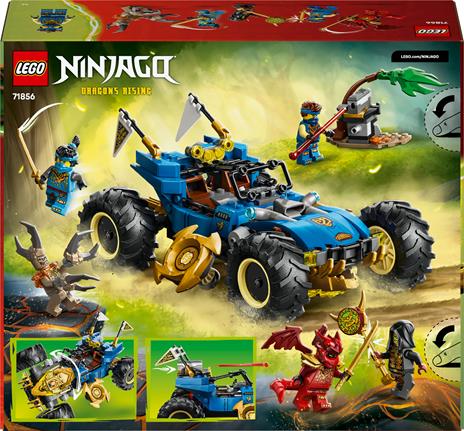 LEGO Ninjago (71856). Auto mutaforma di Jay - 6