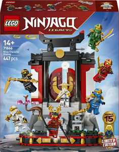 Giocattolo LEGO NINJAGO (71866). Display personaggi Ninja  15° anniversario LEGO