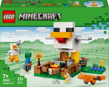 Giocattolo LEGO Minecraft (21585). Fattoria di galline LEGO