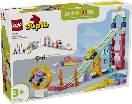 LEGO (10478). Rampe creative 3 in 1 con veicoli - 6