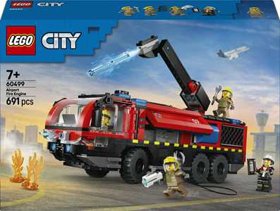Giocattolo LEGO City Fire (60499). Autopompa dellaeroporto LEGO