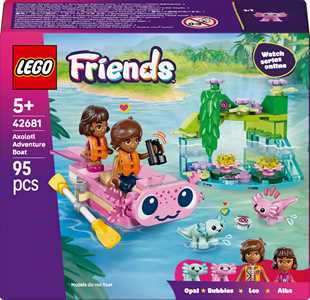 Giocattolo LEGO Friends (42681). Barca davventura Axolotl LEGO