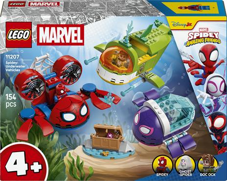 LEGO Spidey (11207). Marvel Super Heroes Spidey: Veicoli subacquei