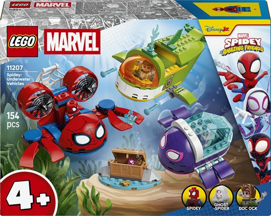 LEGO Spidey (11207). Marvel Super Heroes Spidey: Veicoli subacquei