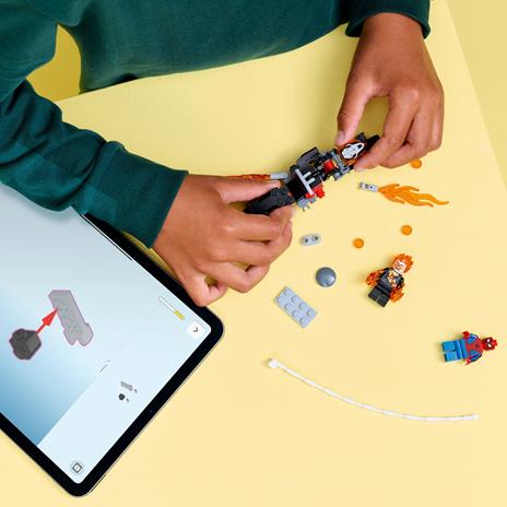 LEGO Super Heroes Marvel (76335). Spider-Man vs. Ghost Rider in motocicletta - 7