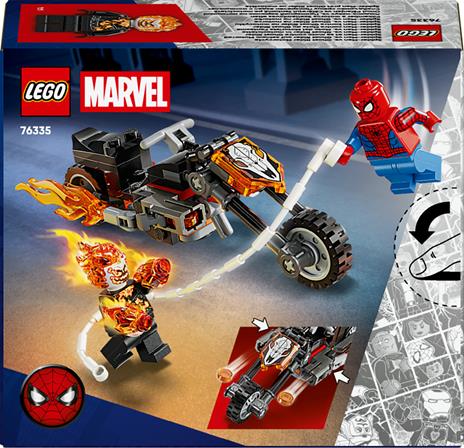 LEGO Super Heroes Marvel (76335). Spider-Man vs. Ghost Rider in motocicletta - 8