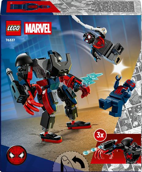 LEGO Super Heroes Marvel (76337). Mech di Miles Morales vs. Spider-Man 2099 - 9