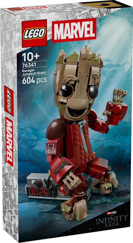 LEGO Super Heroes Marvel (76341). Groot in tuta da Ravager - 7