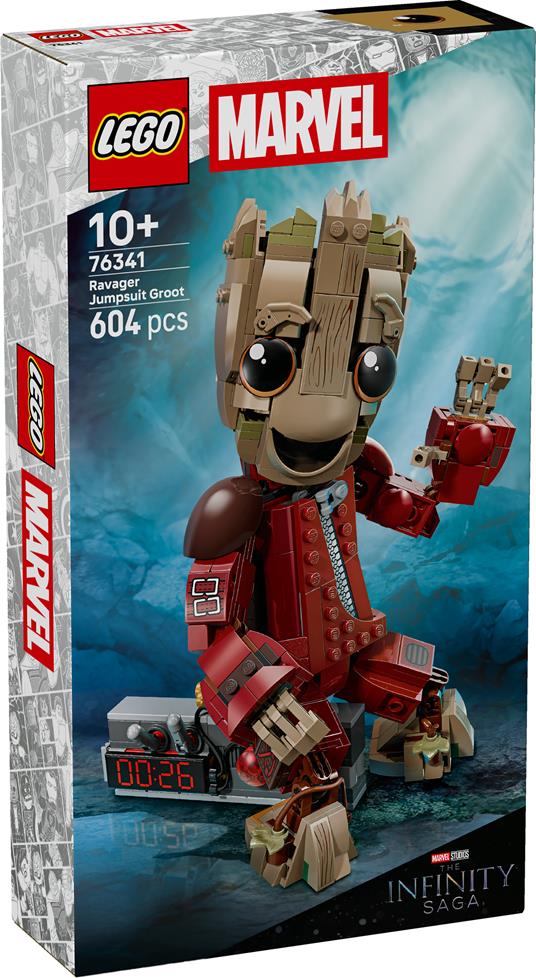 LEGO Super Heroes Marvel (76341). Groot in tuta da Ravager - 7