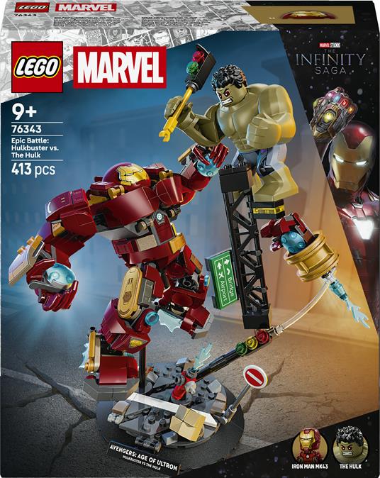 LEGO Marvel Super Heroes (76343). Marvel Battaglia epica: Hulkbuster vs. The Hulk