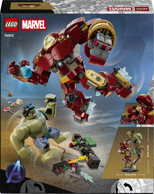 LEGO Marvel Super Heroes (76343). Marvel Battaglia epica: Hulkbuster vs. The Hulk - 7