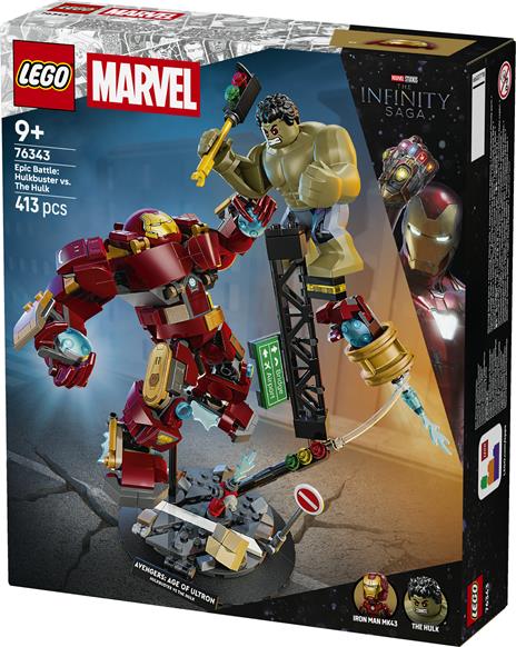 LEGO Marvel Super Heroes (76343). Marvel Battaglia epica: Hulkbuster vs. The Hulk - 9