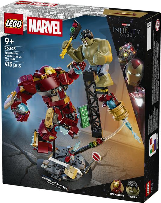 LEGO Marvel Super Heroes (76343). Marvel Battaglia epica: Hulkbuster vs. The Hulk - 9