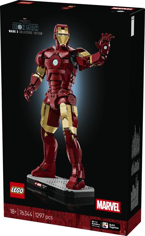 LEGO Super Heroes Marvel (76344). Iron Man Mark 3  Edizione del collezionista - 8
