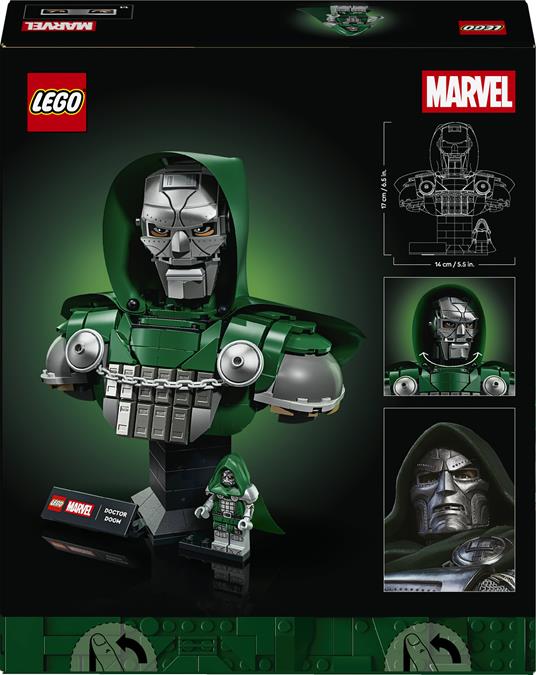 LEGO Marvel (76345). Busto del Dottor Destino - 5