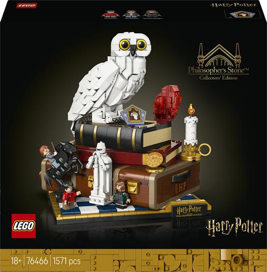 LEGO Harry Potter (76466). Pietra filosofale  Edizione del collezionista