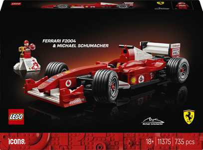 Giocattolo LEGO ICONS 11375 - F1 Iconic model and pilot LEGO