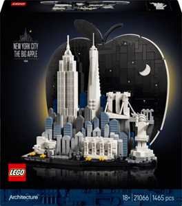 Giocattolo LEGO Architecture (21066). New York. La grande mela LEGO