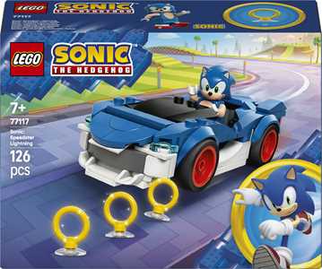 Giocattolo LEGO Sonic the Hedgehog (77117). Sonic: Fulmine supersonico LEGO