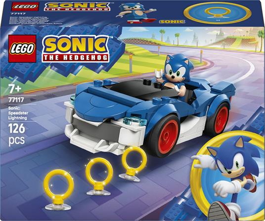 LEGO Sonic the Hedgehog (77117). Sonic: Fulmine supersonico
