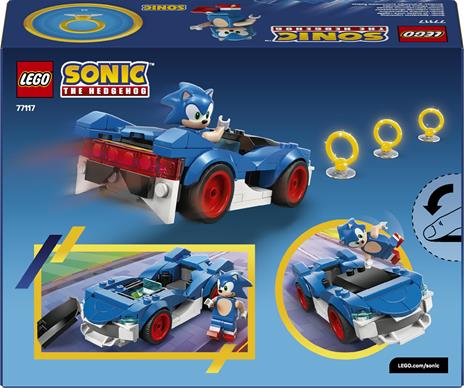 LEGO Sonic the Hedgehog (77117). Sonic: Fulmine supersonico - 8