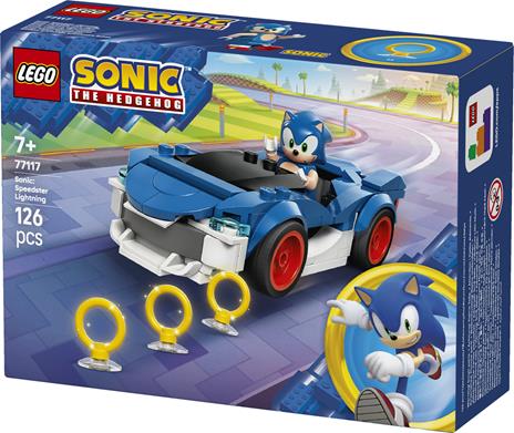 LEGO Sonic the Hedgehog (77117). Sonic: Fulmine supersonico - 10