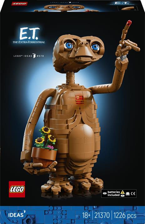 LEGO Ideas (21370). E.T. the Extra-Terrestrial