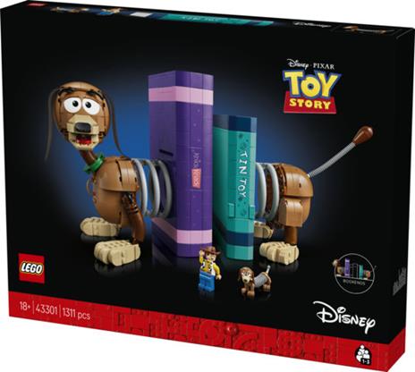 LEGO (43301). Fermalibri di Slinky Toy Story - 5