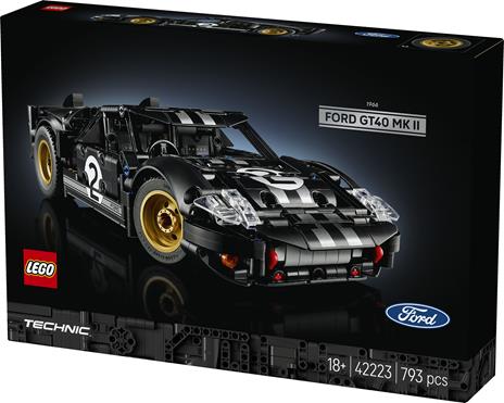 LEGO Technic (42223). Auto da corsa Ford GT40 MKII 1966 - 5